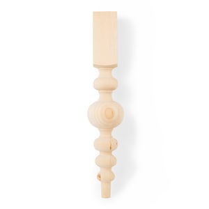 Massive Modern Pine Island Leg - Single Leg - 5&quot; x 34.5&quot; - Made in NC