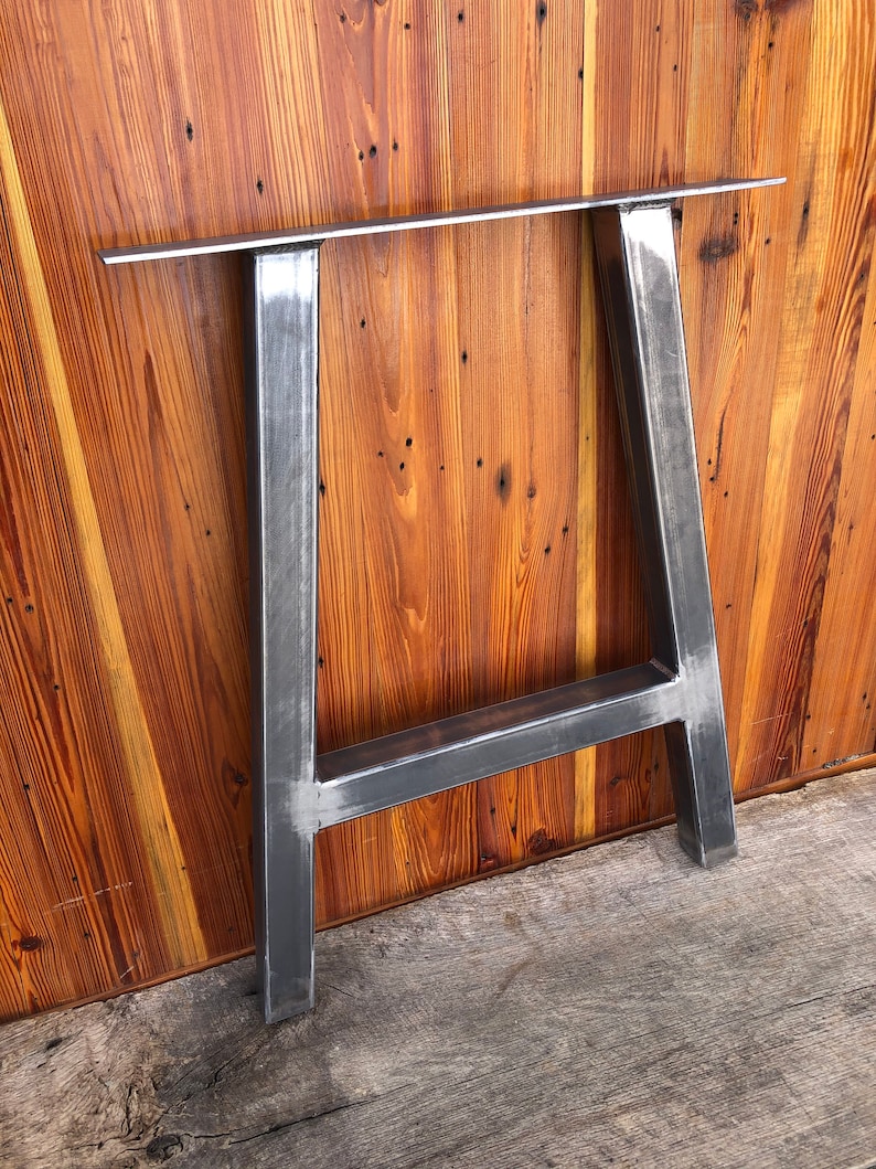 Metal A Frame Table Legs Set of 2 Modern Industrial Legs Etsy