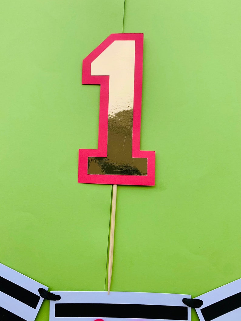 tropical banner Flamingo High Chair banner first birthday happy birthday pineapple