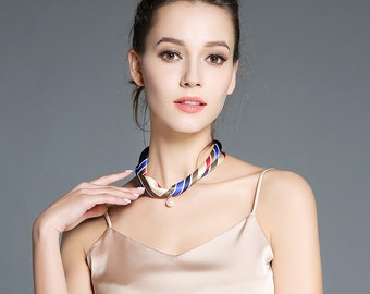 KNOTTY - Silk Pearl Necklace