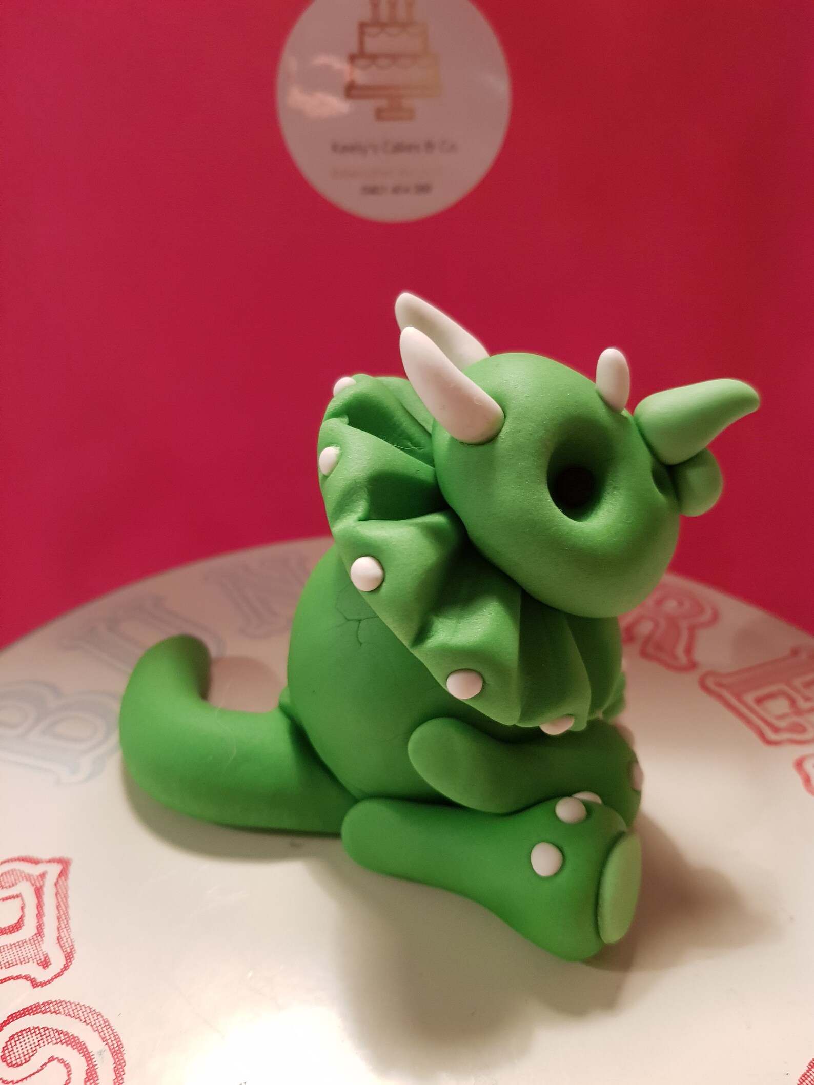 triceratops clay