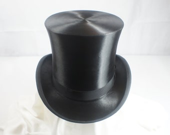 Incredibly rare, large Silk Top Hat, Size 7 1/2 | 61