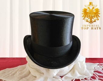 New Silk Top Hat, Size 7 1/8 UK | 58