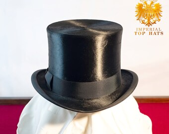 Extra-large, Tall Silk Top Hat, Size 7 3/8 | 60 - Etsy