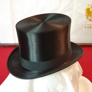 Straight Silk Top Hat, Size 7 3/8 | 60 - Etsy