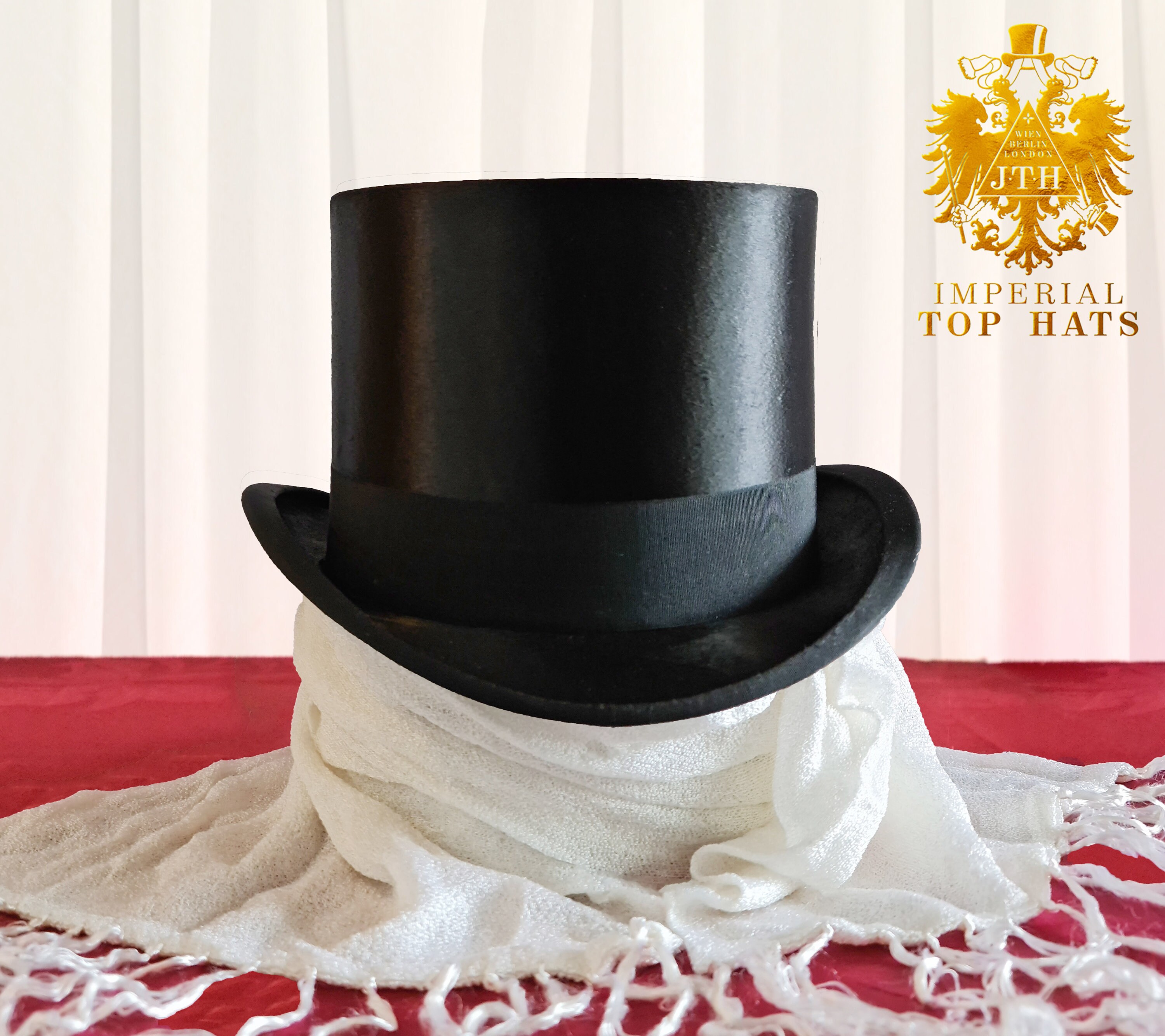 Straight Silk Top Hat, Size 7 3/8 | 60 - Etsy