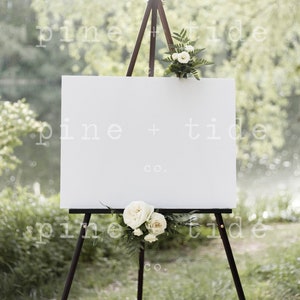 Wedding Easel Mockup, Wedding Stock Photo, JPEG Mockup - Wedding Sign Mockup, Easel Mockup - Instant Download #8063