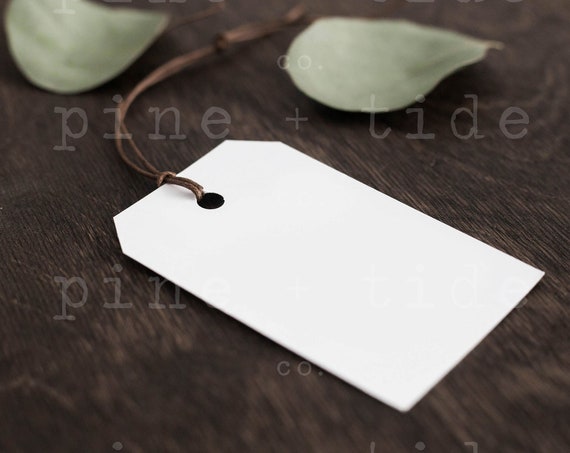 Blank Gift Tag Mockup Wedding Favor Tag Mockup