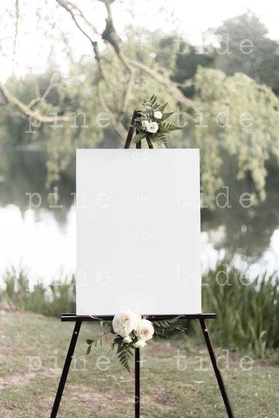 Wedding Easel Mockup Wedding Stock Photo Jpeg Mockup Etsy