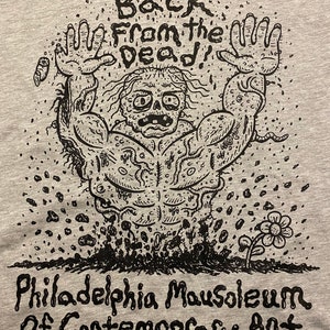 PhilaMOCA Back From The Dead T-shirt image 2