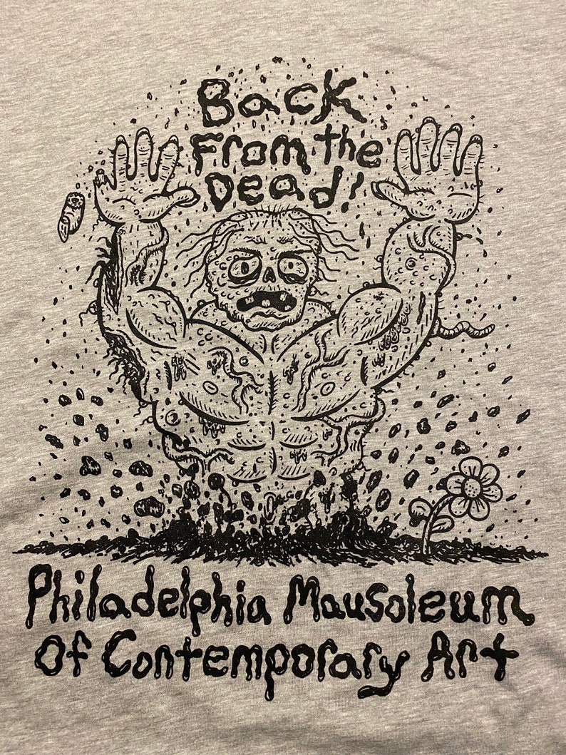 PhilaMOCA Back From The Dead T-shirt image 2