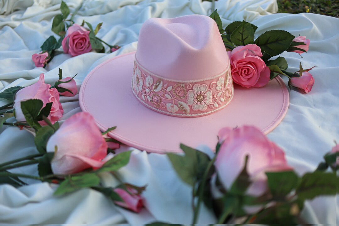 Harvest Hearth Floral Fedora Hat main image 1