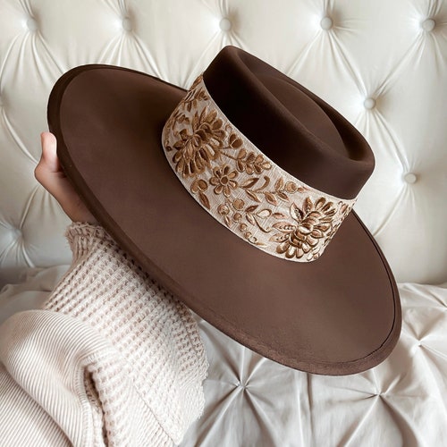 Boater Hat laguna Beach in Black Etsy