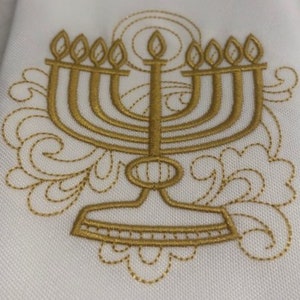 Hanukkah dinner napkins