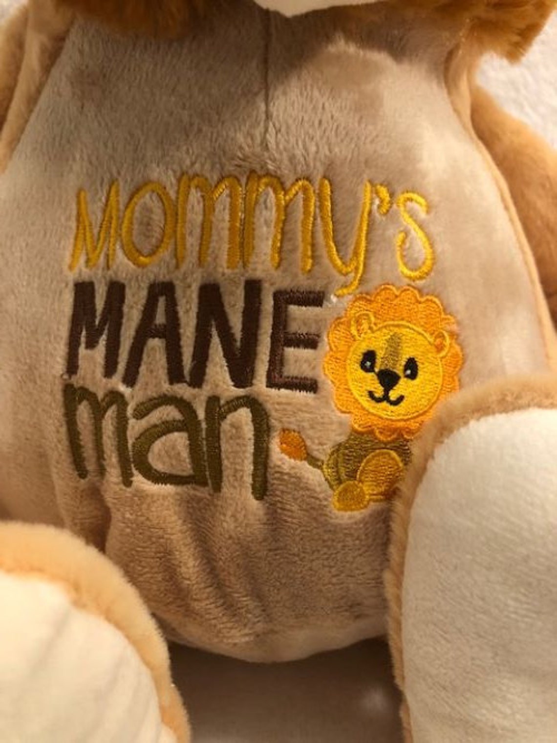 Lion Plush personalized gift Lion Baby gift set Lion Etsy