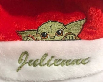 Yoda Santa Hat - Etsy