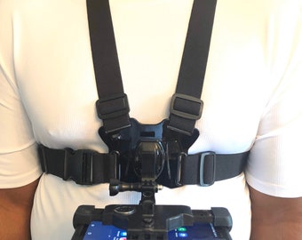 Life As An Artist Chest Cam Camera Harness For Hairstylist MUA Painters Chefs Bloggers