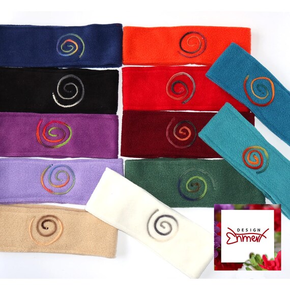 Polarfleece Stirnband, Antipilling Stirnband, Winterfleece Stirnband, Haarband