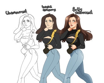 Anime Character Etsy