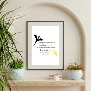 Ein Drache ohne Reiter ist /Vierter Flügel / Download /digitaler Download