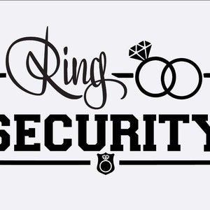 Anillo de seguridad svg / Boda svg / Fiesta de bodas svg / Anillo Portador pin svg / portador de anillo svg / Matrimonio svg / seguridad de anillo / portador de anillo svg