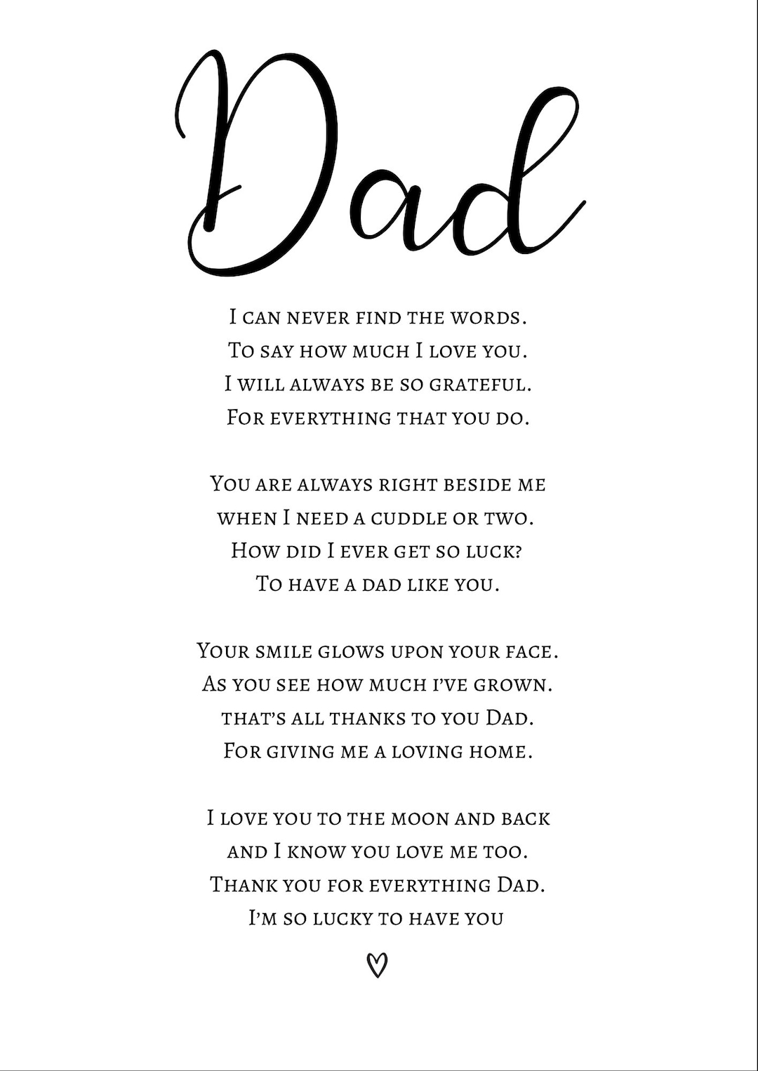 Dad / Download /digital Download - Etsy