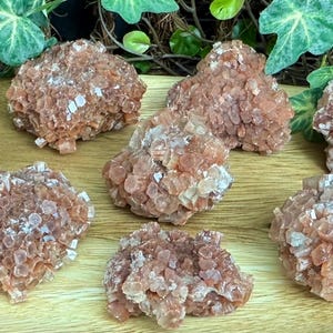 Sparkling Aragonite Cluster: Crystal Healing Stone, You Choose