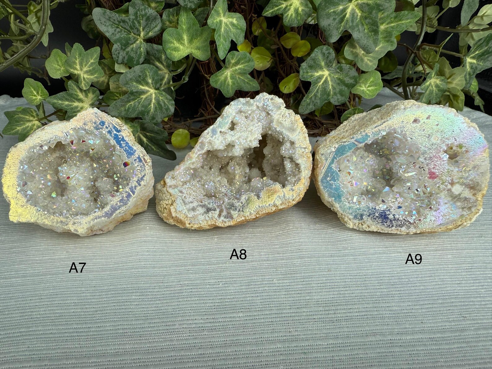 Angel Aura Druzy Quartz Geode: Choose Your Favorite - Etsy