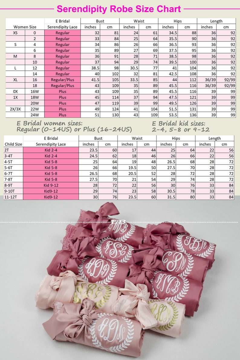 Hydrangea Blue Set of 7 Bridesmaid Robes Solid Satin Lace Etsy