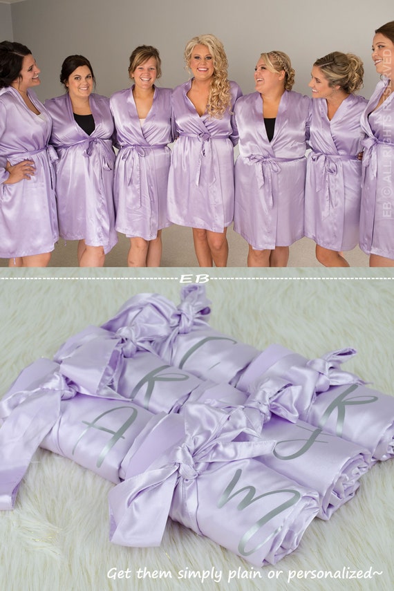 bridesmaids robes set of 5