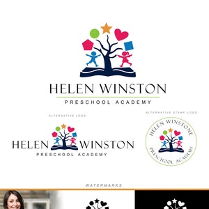 Logotipo del maestro de preescolar, Logotipo de aprendizaje, Logotipo de la academia preescolar, Logotipo del maestro, Logotipo de la educación, Logotipo de la lección en el hogar, Logotipo de la formación del maestro 400