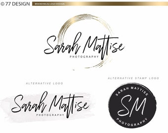 Logo Designs, Fotografie Logo, Gold Branding, Fancy Logo Design, Watermark und Logo, Custom Business Paket, Fotograf Logo Paket 070