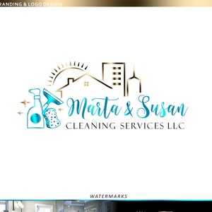 Clean logo, Clean service logo, House clean logo, Clean business logo, Housekeeping logo, Clean logo design, Logo clean business, Logo 522