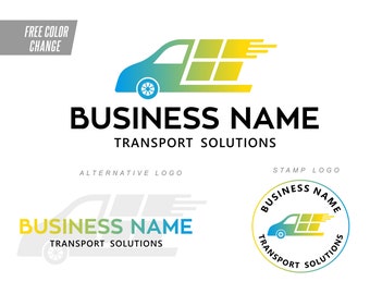 Logo di trasporto, Logo dell'azienda di logistica, Logo del trasporto merci, Logo del camion, Segno del trasporto, Logo dell'auto, Logo del camion, Camion, Logo del contenitore 418