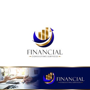 Financial advisor logo, Financial coach logo, Accounting logo, Financial consulting logo, Financial logo set, Insurance care logo    536