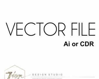 AI or EPS file of previously designed logo from me - Vector file add on
