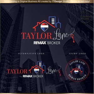 REMAX Balloon Logo, Real Estate Logo Design, Branding Kit, Realtor Logo ...