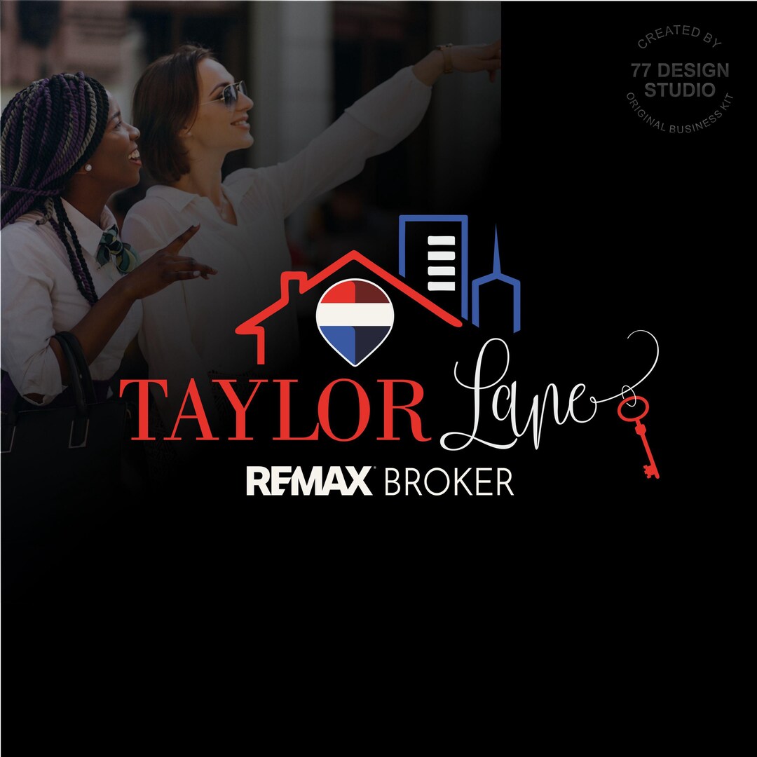 REMAX Balloon Logo, Real Estate Logo Design, Branding Kit, Realtor Logo ...