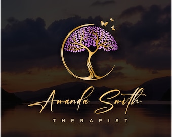 Tree of Life Logo Design, Holistic Branding Kit 570