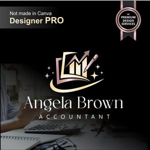 Accounting Logo Design, Accounting Logo, Bookkeeping Logo, Tax Logo, Financial Services Logo, Tax business logo, Insurance logo design 645
