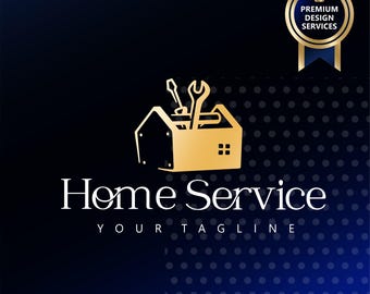 Logotipo de Handyman, Servicio de reparación del hogar, Reconstrucción de casas, Remodelación y pintura 356