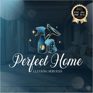 Cleaning logo design, Premade logo, Cleaning service, House cleaning, Desinfection logo, House cleaning logo cleaning company logo set 348
