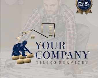 Tiling logo, Flooring logo, Flooring Repairs logo, Flooring master, Home repair service, Laying floors logo,Handyman branding set logo 473 2