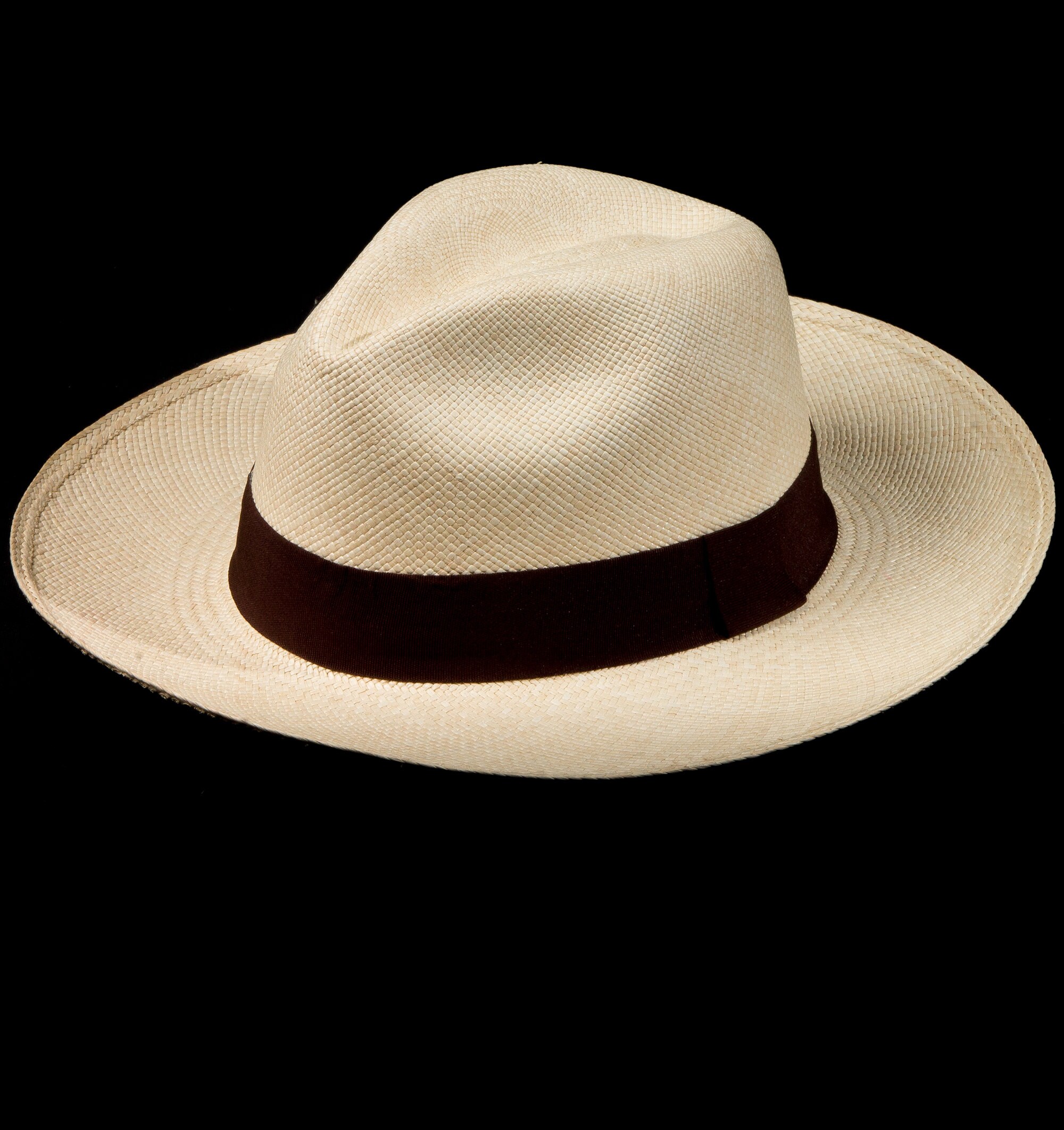 Wide brim panama hat genuine panama hat man wide brim Etsy