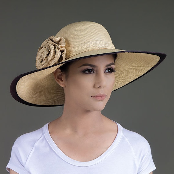 female panama hat