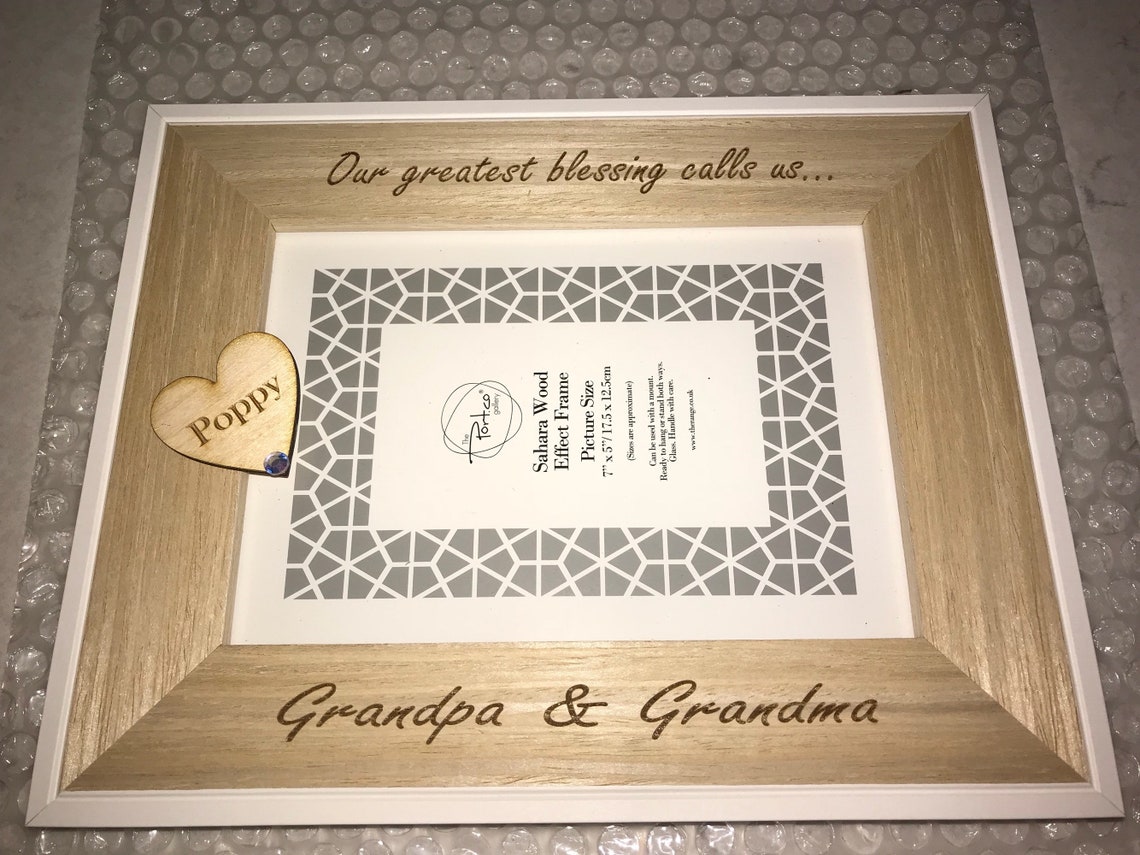 Personalised Frame Etsy