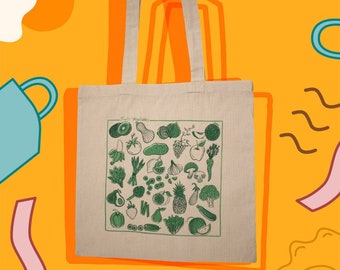 Grocery Store Tote Bag - Fruits & Vegetables!