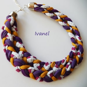Fashion multicolour necklace