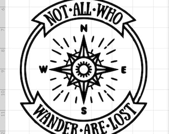 Not all who wander are lost