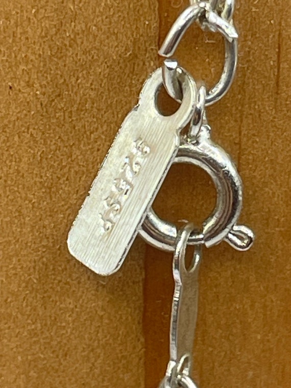 Unique Silver Cross Pendant Necklace - image 5